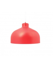 Lampa wisząca B&B 44 cm czerwony mat Loft You