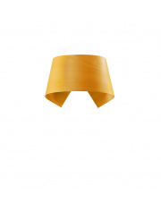 Kinkiet drewniany Hi-Collar żółty LZF