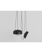 Lampa wisząca Popo Flat L2 czarna Customform