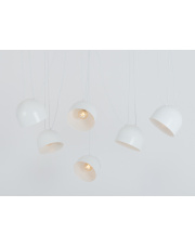 Lampa wisząca Popo L 6 biała Customform