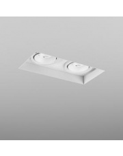 Wpust sufitowy Squares next 50x2 LED trimless 37991 Aqform