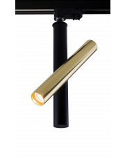 Lampa na szynę Akadi 0137 złoty/czarny Amplex