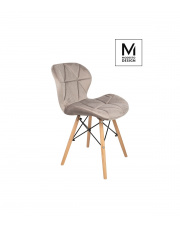 MODESTO krzesło KLIPP VELVET khaki Modesto Design