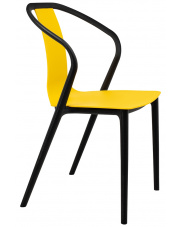 Krzesło VINCENT żółte King Home