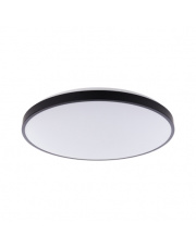 Plafon Agnes Round LED 64W 3000K black 8206 Nowodvorski