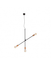 Lampa wisząca Sticks III black/copper 6268 Nowodvorski