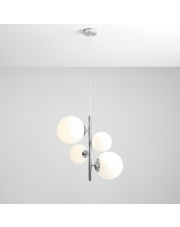 Lampa wisząca Bloom 4 Chrome 1091L4 Aldex