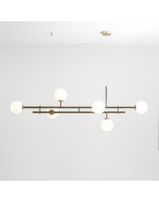 Lampa wisząca Harmony 6 Gold 1073K30 Aldex