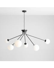 Lampa wisząca Holm 6 Black 1082K1 Aldex