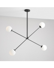 Plafon Ohio 4 Black 1081PL_L1 Aldex