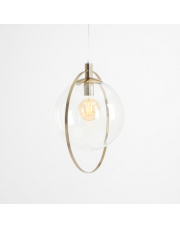 Lampa wisząca Aura Gold transparentna 1065G30 Aldex