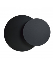 Kinkiet Circle 1C Black Emibig