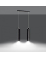 Lampa wisząca Luna 2 black 956/2 Emibig