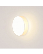 Wpust ścienny Lesel 009A L biały/czarny Elkim Lighting