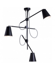 Lampa sufitowa Arte 3 black pionowy 1008E_1 Aldex