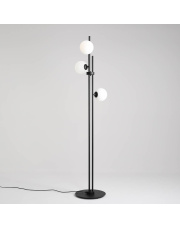 Lampa podłogowa Harmony Black 1073A1 Aldex