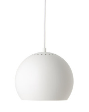 Lampa wisząca Ball 25 biała Frandsen