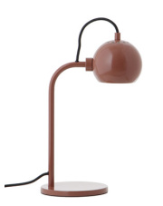 Lampa biurkowa Ball Single czerwona Frandsen