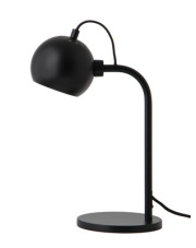 Lampa biurkowa Ball Single czarna Frandsen