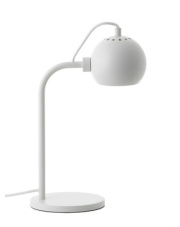 Lampa biurkowa Ball Single biała Frandsen