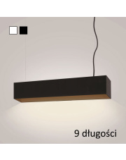 Lampa wisząca ledowa Lupinus/Z HQ wysoka różne rozmiary Elkim Lighting