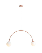 LAMPA WISZĄCA UNA 2 CORAL 1116H11 ALDEX