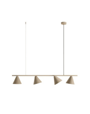 LAMPA WISZĄCA FORM 4 BEIGE 1108L17 Aldex