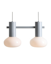 LAMPA WISZĄCA FLO 2 GREY S 7000H22_S ALDEX