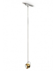 Lampa na szynę Beluga Colour żółta D57J0504 Fabbian