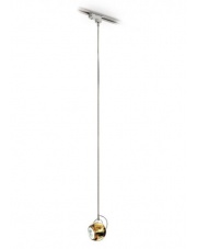 Lampa na szynę Beluga Colour żółta D57J0504 Fabbian