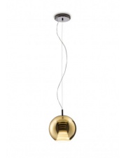 Lampa wisząca Beluga Royal 20 cm złota D57A5712 Fabbian