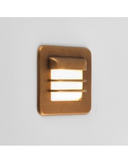 Wpust ścienny zewnętrzny Arran Square mosiądz 7877 Astro Lighting