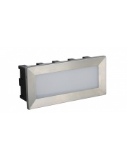 Wpust ścienny zewnętrzny Mur-Led-Inox C 04 Su-Ma